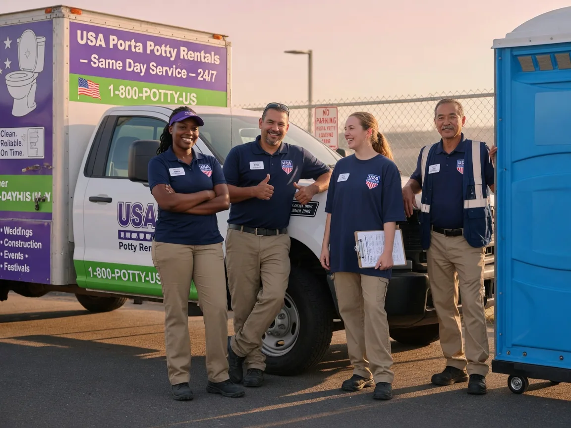 Porta Potty Rental company in Campbell, CA